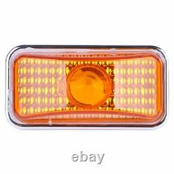 10x Top Roof Cab Amber Marker Light Cover Lens for 2003-2009 Hummer H2 SUV SUT