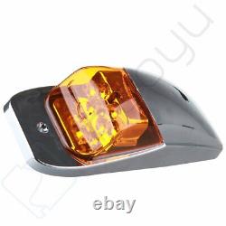 11X Medium Duty Truck 7Diodes Amber Led Cab Marker Clearance Light for K270