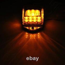 11x 17 LED Clear Amber Cab Marker Top Clearance Light for Peterbilt +free light