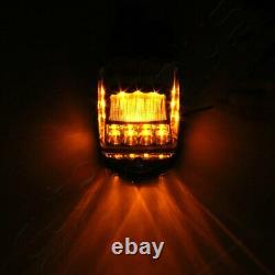 11x Clear/Amber 17LED Cab Marker Top Clearance Light + Side Marker for Peterbilt