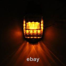 11x Clear Amber 17 Led Cab Marker Top Clearance Light For Peterbilt +free Light