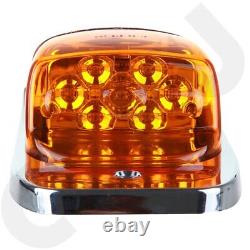 11x For Kenworth Peterbilt M27011Y Amber Roof Cab Marker Clearance Light 7LED