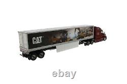 150 scale Peterbilt 579 Day Cab with Cat Mural Trailers DM85665