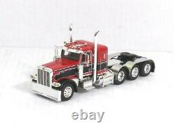 1/64 DCP /First Gear Peterbilt 389 Tri-Axle Tractor Cab (Red & Black) O/O