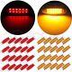 40pcs Amber Red Peterbilt Type Incandescent Marker Clearance Sleeper Panel Light
