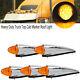 5 Pcs Led Amber Torpedo Cab Marker Clearance Roof Running Top Light For Kenworth