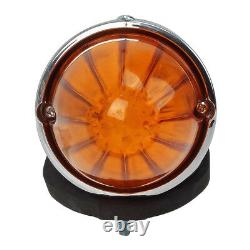 5x 17 LED Amber Cab Marker Clearance Roof Running Top Light For Truck Trailler