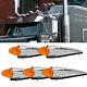 5x 17 Led Amber Torpedo Cab Marker Roof Running Top Light For Kenworth Peterbilt