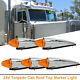 5x 24v Led Amber Torpedo Cab Roof Top Marker Light For Kenworth Peterbilt Truck