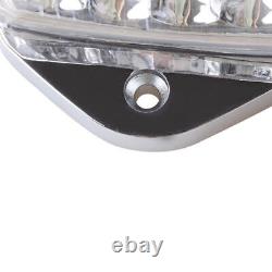 5x 31 LED Amber Cab Roof Top Chrome Marker Running Light For Kenworth Peterbilt