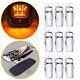 9x 10.842.5 Amber Led Upper Top Running For Raised Cab 86-96 Kenworth T450