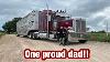 9 Years Old Hauling Cattle In A 700 Hp Peterbilt 379