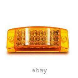 Amber/Red Side Marker Clearance Light Trailer Truck Turn Signal Universal