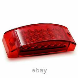 Amber/Red Side Marker Clearance Light Trailer Truck Turn Signal Universal