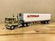Dcp 1/64 Alterman Peterbilt 352 Cab Over And 40' Vintage Reefer Trailer Farm Toy