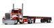 Dcp 60-1682 Peterbilt Model 359 Day Cab With48' Utility Flatbed 1/64 Die-cast Mib
