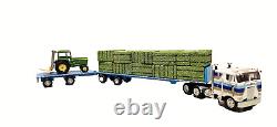 DCP Peterbilt 352 COE Custom Built 45' Hay Hauler With Forklift NEW 1 OF