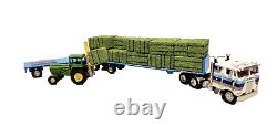 DCP Peterbilt 352 COE Custom Built 45' Hay Hauler With Forklift NEW 1 OF