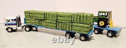 DCP Peterbilt 352 COE Custom Built 45' Hay Hauler With Forklift NEW 1 OF