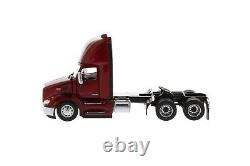 DM 1/50 Peterbilt 579 Day Cab Tractor Red Diecast Model 71068 Collection Toy Gif