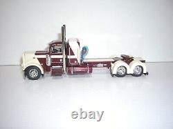 Dcp First Gear 1/64 R. L. Spartz Trucking Peterbilt 389 With Sleeper And Lowboy