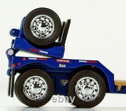 First Gear 1/64 Peterbilt 379 Day Cab & Lowboy w Tail & Komatsu D155AX-8 Dozer