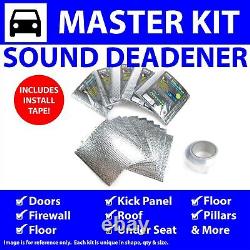 Heat & Sound Deadener Big Rig Semis Master Kit + Seam Tape 40872Cm2