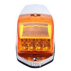 LED Amber Cab Roof Top Clearance Marker Running Light For Kenworth Peterbilt 5x