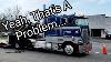 My Cabover Peterbilt Looses A Tire In Brooklyn New York