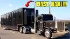 My Peterbilt 379 S First Haul With The New 53ft Race Trailer