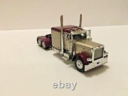 Peterbilt 379 Maroon / Sand Tan Tractor Cab Only 1/64 Scale DCP First Gear #1160