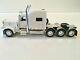 Peterbilt 389 Tri-axle White Tractor Cab Only 1/64th Scale Dcp First Gear #4216
