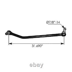 Peterbilt Conventional & Low Cab Series Drag Link Assembly 463. DS1180 10-02499