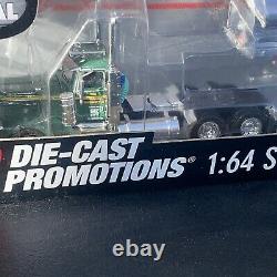Rare Dcp Dysart's Peterbilt Pete 389 Day Cab & Heil Chrome Fuel Gas Tanker 164