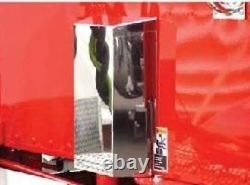 Sleeper shock cover stainless steel for Peterbilt Pete cab each