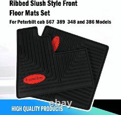 Slush Floor mat for Peterbilt cab 567, 389, 348 and 386 Models