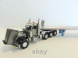 WSI SWORD PETERBILT 379 DAY CAB 8X4 withEast Flatbed Trailer 150 NEW