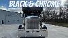 Wow Show Stopping 2014 Black U0026 Chrome Super C Motorhome Peterbilt 359 Chassis